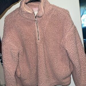 Pink teddy bear jacket
